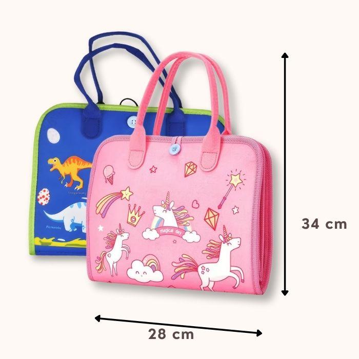 Zestaw dwóch tablic manipulacyjnych Bzikotek – nauka samodzielności przez zabawę